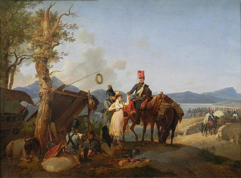 Peter von Hess Suler Scene oil painting image